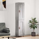  Visoka komoda siva sonome 34,5x34x180 cm od konstruiranog drva Cijene