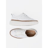 Sergio Leone White leather platform sneakers by | ePonuda.com