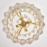  Brilagi - Luster na lancu CRISTAL 5xE14/40W/230V prečnik 38 cm zlatna/crna | Eponuda.com