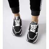 Gemre Black decorative Camuzzoni sneakers | Shoptok.si
