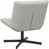  Stolica na kotačiće Oblačnosiva 63 x 75 x 76 cm tkanina | shoptok.hr