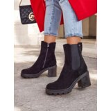 Resti Eko-suede women's ankle boots on a post Weggis | ePonuda.com