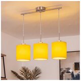 Brilagi LED luster na sajli NUBILA 3xE27/60W/230V, žute boje | Eponuda.com