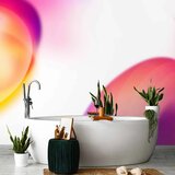  Foto tapeta - Abstraction - Shapes - Juicy Yellow and Violet-Pink 200x140 | shoptok.hr