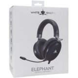 WHITESHARK Elephant GH-2540 gaming slušalice s mikrofonom, crne | shoptok.hr