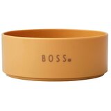 Design Letters Gorčično rumena otroška skleda Mini Boss, ø 11 cm Cene