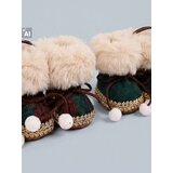 Sinsay Set božićnih visećih dekoracija u obliku cipela s pomponima 2 pack | shoptok.hr