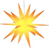  Božićno svjetlo s LED svjetlima sklopivo žuto 57 cm | shoptok.hr