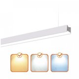  LED stropno nadgradno / viseće svetlo KOLINE LED/40W/230V 3000/4000/6500K 120 cm belo | Eponuda.com