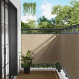  Balcony ekran Bež 110 x 500 cm Oxford tkanina - Bež 110 x 500 cm | shoptok.hr