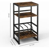 ZEXVIDA 3-nivojsko stojalo za gramofon in do 120 LP-plošč | Shoptok.si