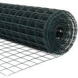 vidaXL Euro Ograda s 5 U Stuba Zelena 1,2x10 m Čelik | shoptok.hr