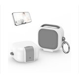 INF Silikonski zaščitni ovitek za Galaxy Buds4 - odporen na udarce, prah, pralnost. Združljiv s Samsung Galaxy Buds4 White, (5000213068) | Shoptok.si