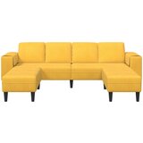 SOFA Svijetlo žuta 250 x 188 x 76 cm Kordura tekstil | shoptok.hr