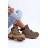 Boto Women's Fleece-Lined Trapper Boots Green Corbin | ePonuda.com