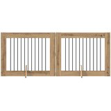  Vrata za pse s postoljem 2 pcs Hrast artisan 100 x 80 cm | shoptok.hr
