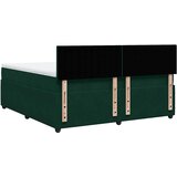  Krevet s oprugama i madracem tamnozeleni 180x200 cm baršunasti | shoptok.hr