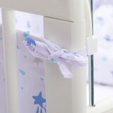 Fillikid zaštitna ogradica za krevetić Cocon luxe, blue Stars | shoptok.hr