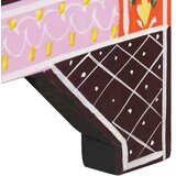  Ručno obojeni noćni ormarić 40 x 30 x 50 cm masivno drvo manga | Eponuda.com