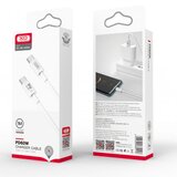 XO Kabel USB-C na USB-C NB-Q190A 1m 60W bel, (20441821) Cene