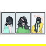 Pintdecor Zidni ukras Hair Pintdecor Zidni ukras Hair Slike