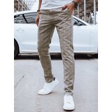 DStreet Spodnie męskie casual jasnobrązowe | Shoptok.si