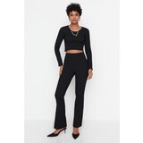 Trendyol Two-Piece Set - Black - Fitted Cene