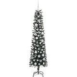 vidaXL Umestno božično drevo med 300 LED Zelena 50.5 x 50.5 x 180 cm | Shoptok.si