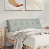  Jastuk za leđa Svijetlo siva 140 x 50 cm Kordura tekstil | shoptok.hr