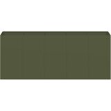 vidaXL Sadilnik Olive Green 200x40x80 cm Hladno valjano jeklo | Shoptok.si
