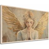  Slika na drvetu - Zlatni glasnik raja | ePonuda.com