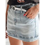 DStreet Spódnico-spodenki jeansowe DENIMLOVE niebieskie | Shoptok.si