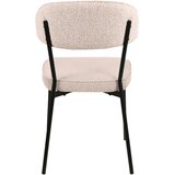 Hom`in stol, les, kovina, tekstil pink | Shoptok.si