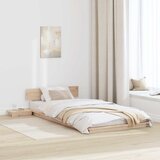  Krevetna konstrukcija Smeđa 80 x 200 cm boja drva | shoptok.hr