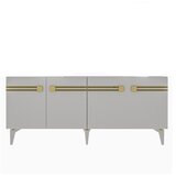 Hanah home komoda hayat KB150 white gold