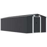  Vrtno spremište 257 x 580 x 181 cm metalno antracit | shoptok.hr