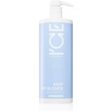 Natura Siberica ICE Professional Keep My Blonde šampon za neutraliziranje bakrenih tonova za posvijetljenu, hladno plavu kosu s pramenovima 1000 ml | shoptok.hr