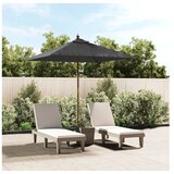  Vrtni suncobran s drvenim stupom antracit 198 x 198 x 231 cm | shoptok.hr