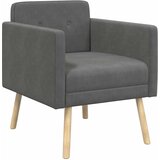  Ukrasna fotelja Tamnosiva Tkanina od samta | shoptok.hr