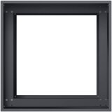  Vrtna saksija Antracit 40 x 40 x 60 cm Čelična vrata | shoptok.hr