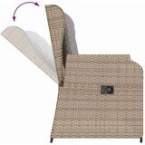  Vrtna klupa s jastukom Bež Poli ratan | shoptok.hr