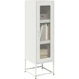 vidaXL Visoka ploča bijela 36x39x123 cm Hladno valjani čelik | shoptok.hr