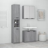 vidaXL 3-dijelni set kupaonskih ormarića boja hrasta sonome drveni cijene