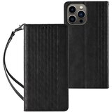  Eleganten etui/ovitek za Samsung A54 5G, Fina tkanina, Črn | Shoptok.si
