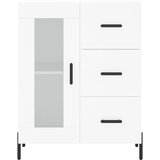  Komoda bijela 69,5x34x90 cm od konstruiranog drva | shoptok.hr