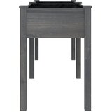  Sadilica s oblogom siva 203 x 53 x 76 cm od masivne jelovine | shoptok.hr