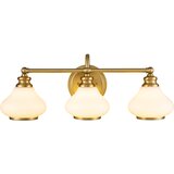 Elstead Lighting Elstead Hinkley Ainsley Stenska svetilka iz brušenega medenine, IP44, (22098974) | Shoptok.si