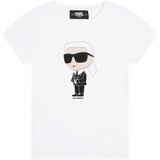 Karl Lagerfeld Majice s kratkimi rokavi - Bela | Shoptok.si