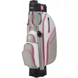 Bennington QO 9 Water Resistant Grey/White/Pink Golf torba Cart Bag