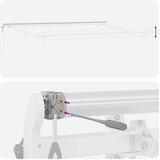 Tenda na automatsko uvlačenje smeđa 450 x 300 cm | shoptok.hr